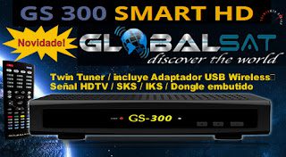 Leia mais sobre o artigo NOVA ATUALIZAÇÃO GLOBALSAT GS-300 HD  V2.10 – 19/09/15