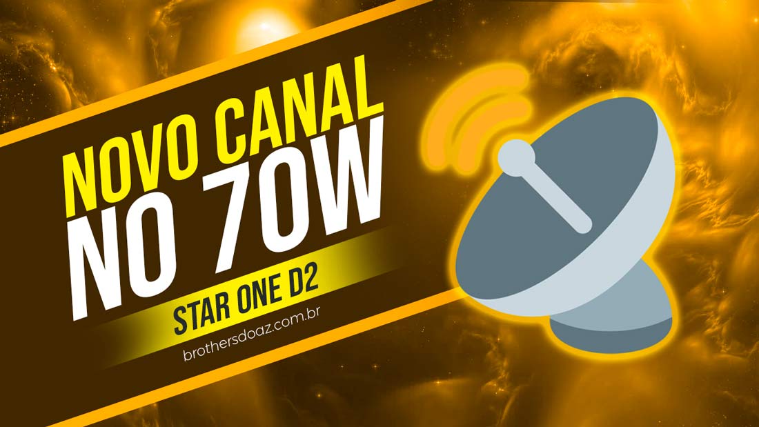Leia mais sobre o artigo Novo canal adicionado na TVRO SAT HD Regional Satélite Star One D2 70w – 25/01/2023